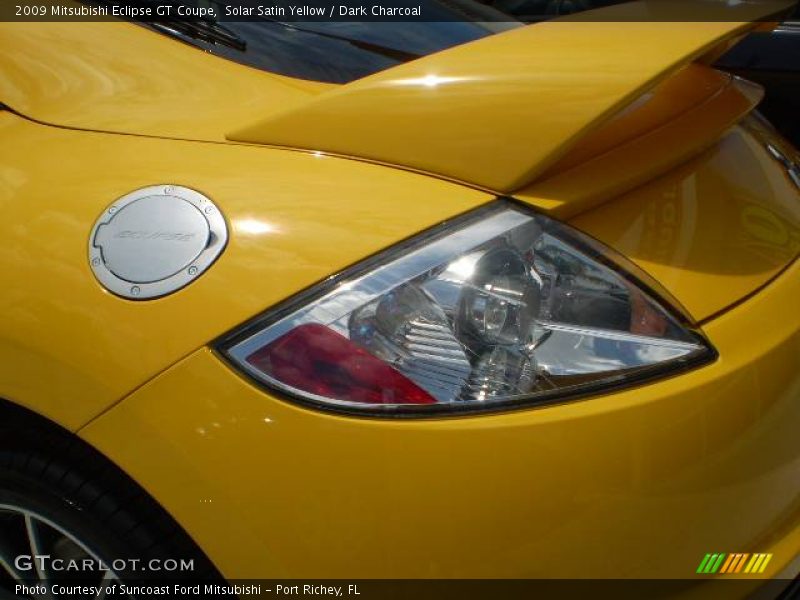 Solar Satin Yellow / Dark Charcoal 2009 Mitsubishi Eclipse GT Coupe