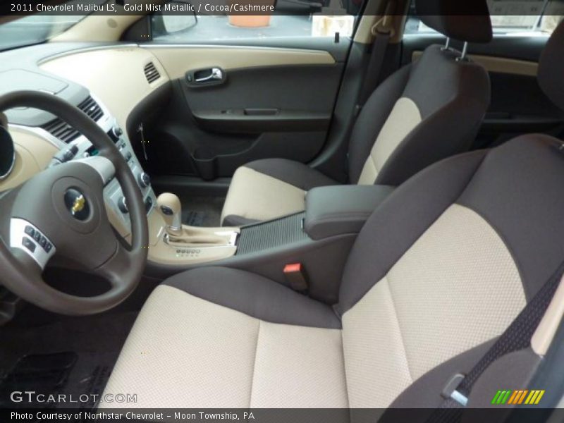 Gold Mist Metallic / Cocoa/Cashmere 2011 Chevrolet Malibu LS