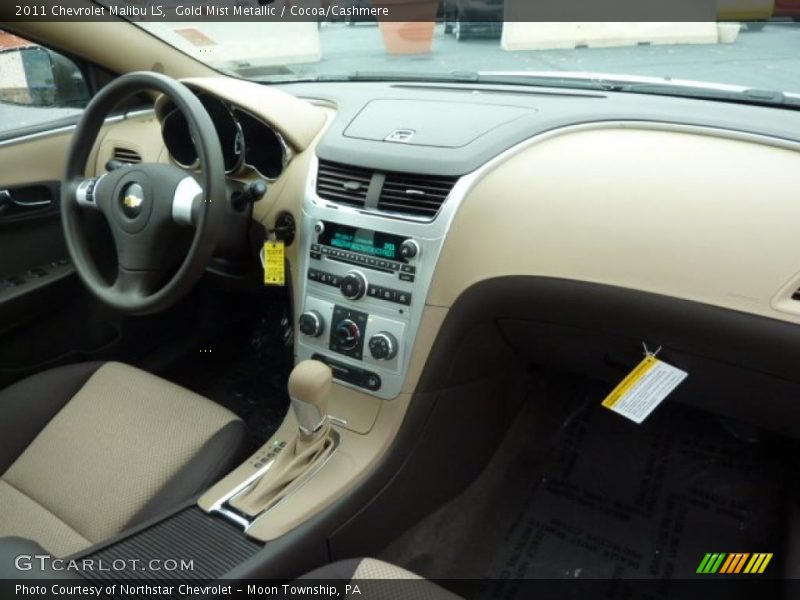 Gold Mist Metallic / Cocoa/Cashmere 2011 Chevrolet Malibu LS