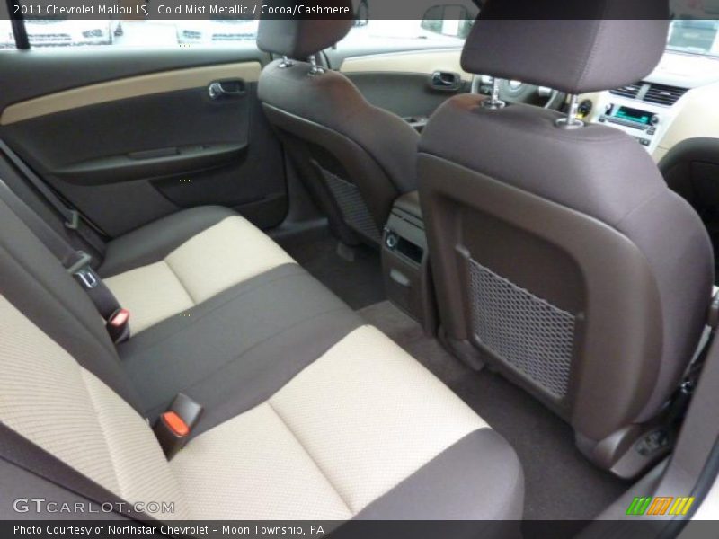 Gold Mist Metallic / Cocoa/Cashmere 2011 Chevrolet Malibu LS