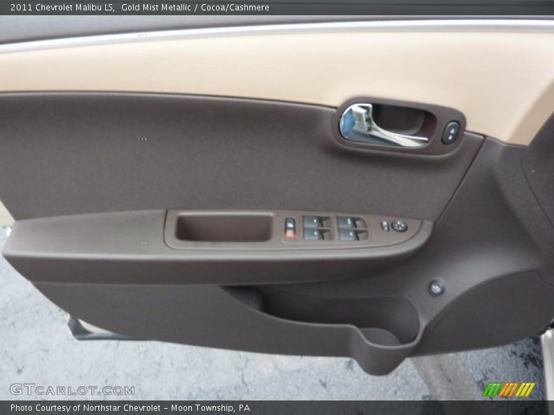 Gold Mist Metallic / Cocoa/Cashmere 2011 Chevrolet Malibu LS