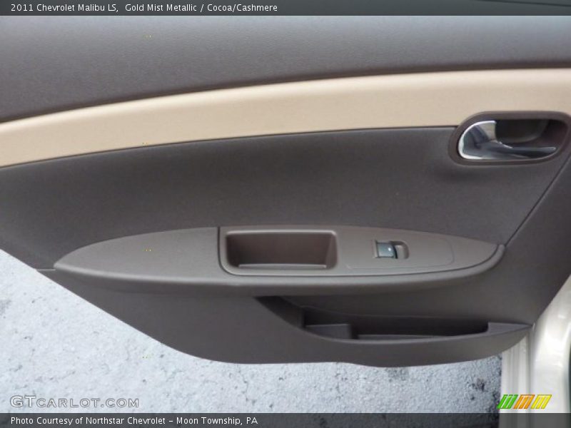Gold Mist Metallic / Cocoa/Cashmere 2011 Chevrolet Malibu LS