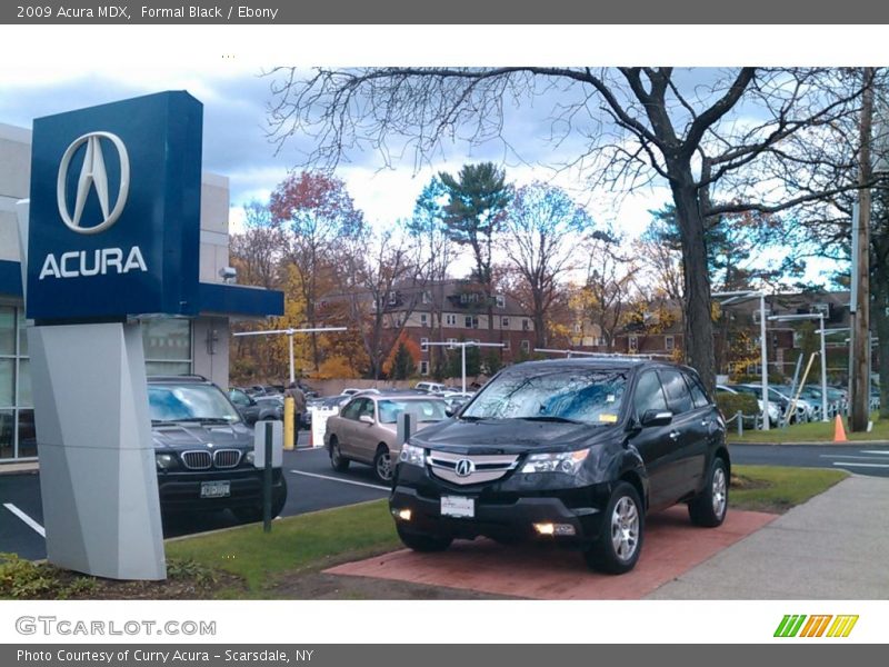 Formal Black / Ebony 2009 Acura MDX
