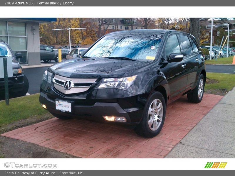 Formal Black / Ebony 2009 Acura MDX