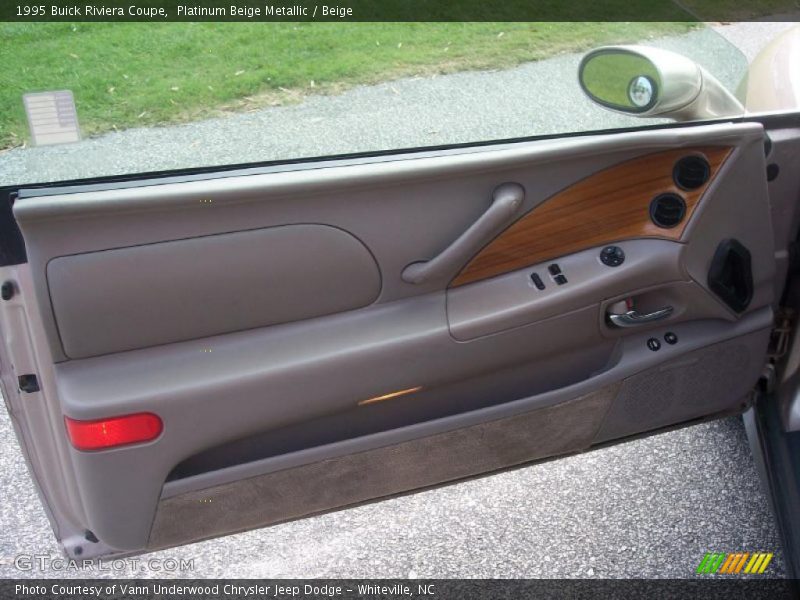 Door Panel of 1995 Riviera Coupe