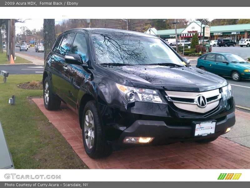 Formal Black / Ebony 2009 Acura MDX