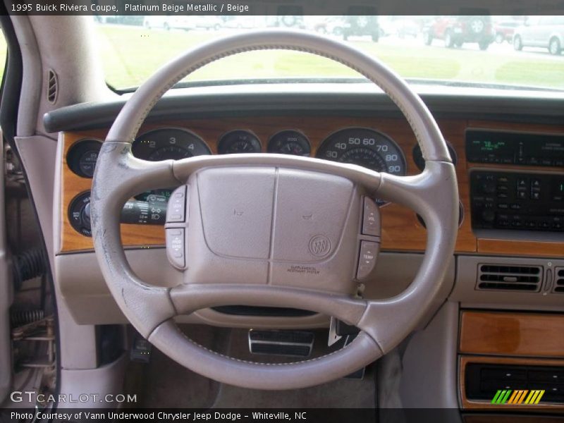  1995 Riviera Coupe Steering Wheel