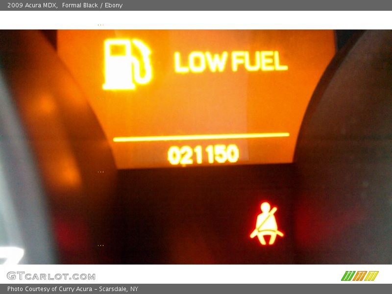 Formal Black / Ebony 2009 Acura MDX