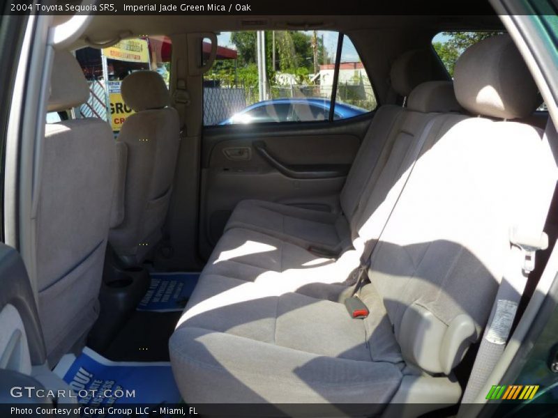 Imperial Jade Green Mica / Oak 2004 Toyota Sequoia SR5
