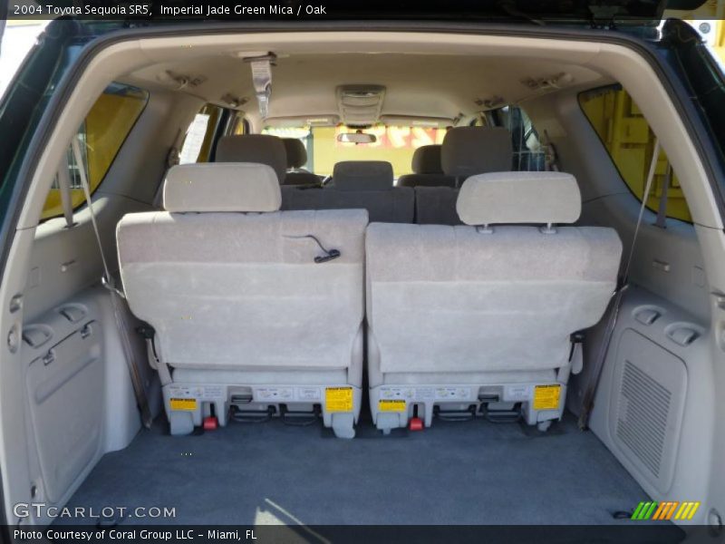 Imperial Jade Green Mica / Oak 2004 Toyota Sequoia SR5