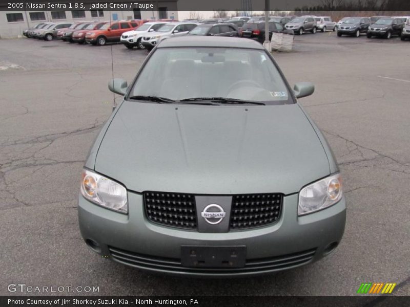 Jaded Green / Taupe 2005 Nissan Sentra 1.8 S