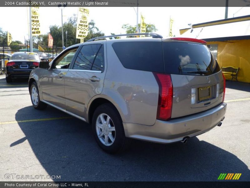 Cashmere Metallic / Light Neutral 2004 Cadillac SRX V6