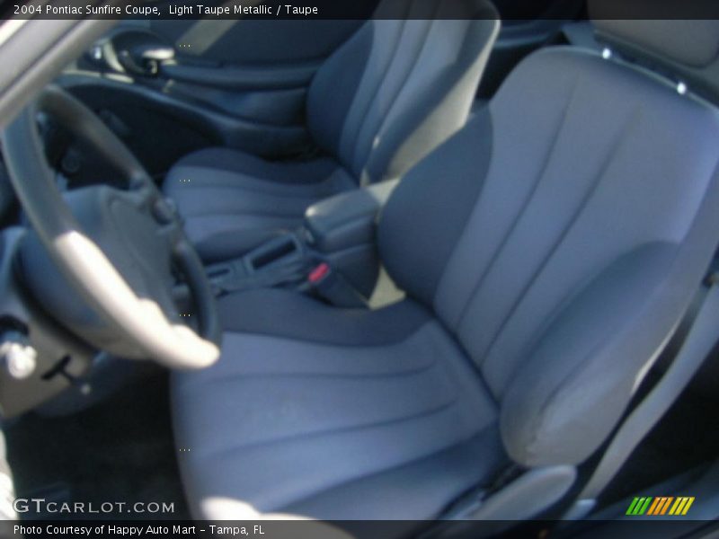 Light Taupe Metallic / Taupe 2004 Pontiac Sunfire Coupe