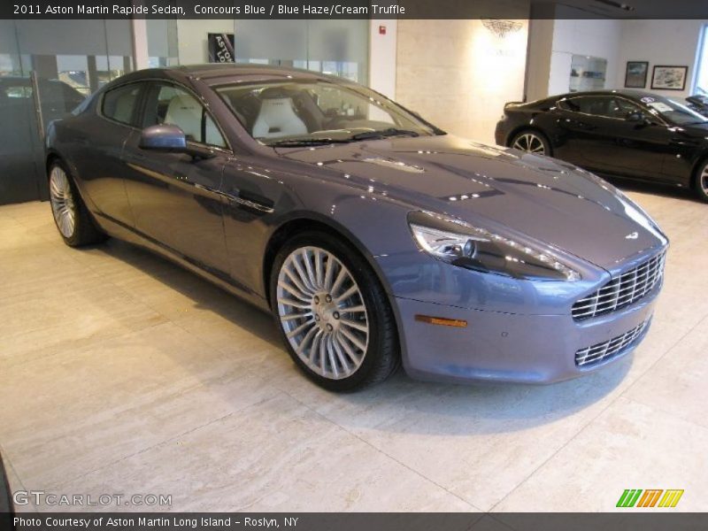 Front 3/4 View of 2011 Rapide Sedan