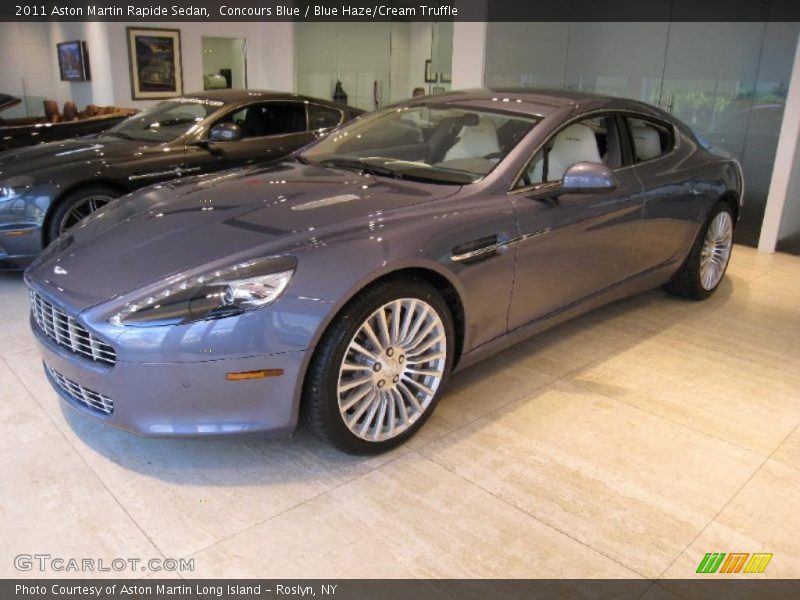 Concours Blue / Blue Haze/Cream Truffle 2011 Aston Martin Rapide Sedan
