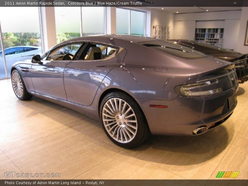 Concours Blue / Blue Haze/Cream Truffle 2011 Aston Martin Rapide Sedan