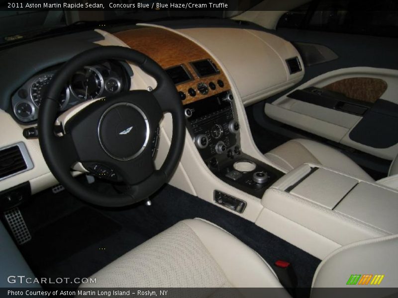 Blue Haze/Cream Truffle Interior - 2011 Rapide Sedan 
