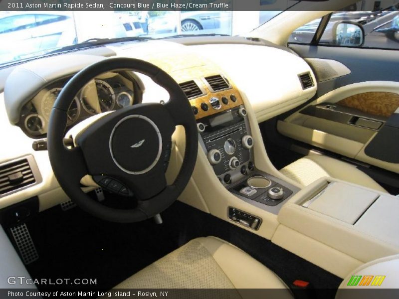 Blue Haze/Cream Truffle Interior - 2011 Rapide Sedan 