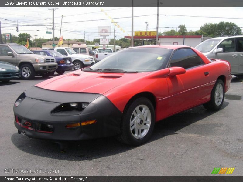 Bright Red / Dark Gray 1995 Chevrolet Camaro Coupe
