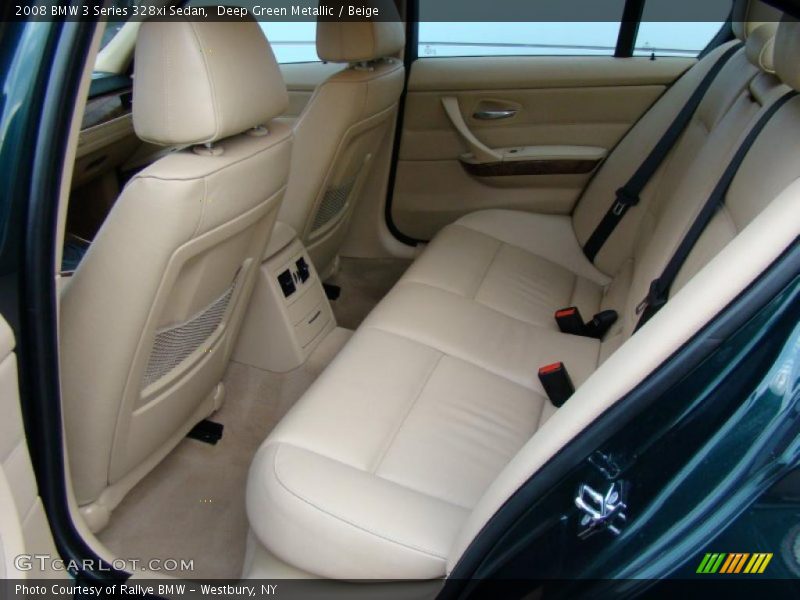 Deep Green Metallic / Beige 2008 BMW 3 Series 328xi Sedan