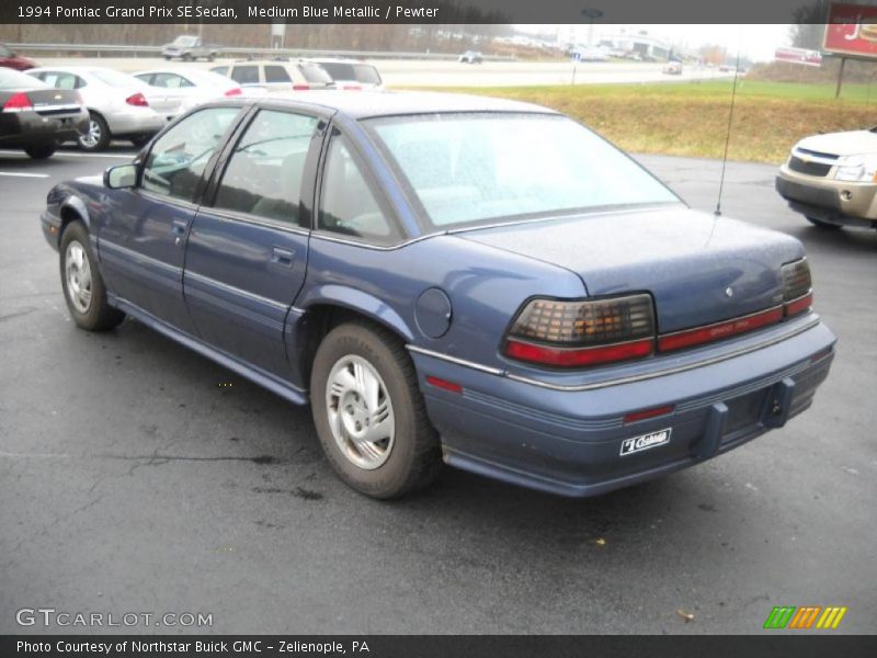  1994 Grand Prix SE Sedan Medium Blue Metallic