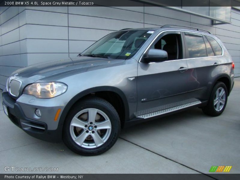 Space Grey Metallic / Tobacco 2008 BMW X5 4.8i