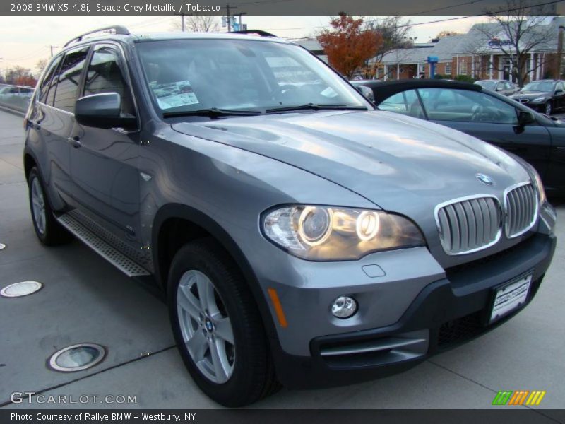 Space Grey Metallic / Tobacco 2008 BMW X5 4.8i