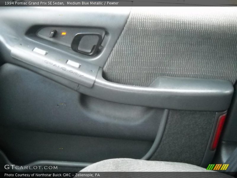 Medium Blue Metallic / Pewter 1994 Pontiac Grand Prix SE Sedan