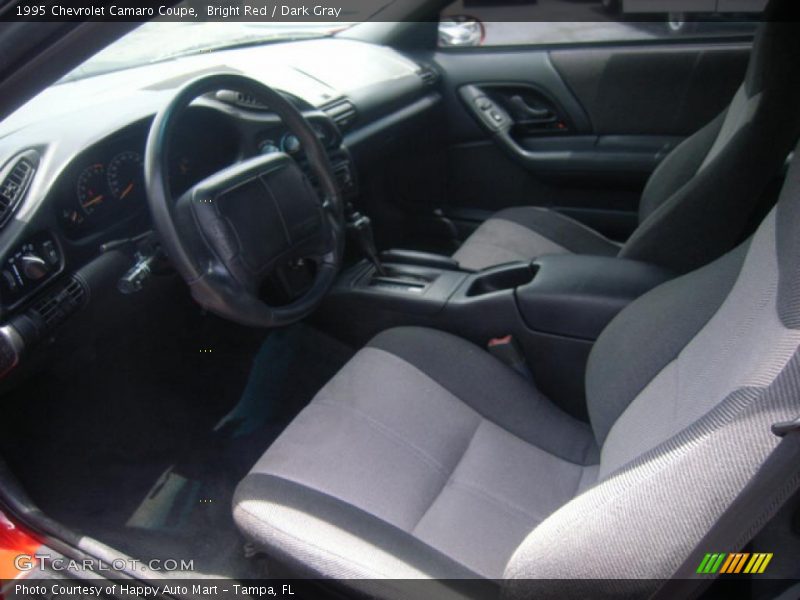 Bright Red / Dark Gray 1995 Chevrolet Camaro Coupe