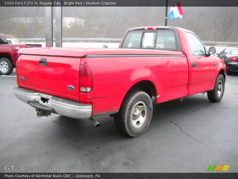 Bright Red / Medium Graphite 2000 Ford F150 XL Regular Cab