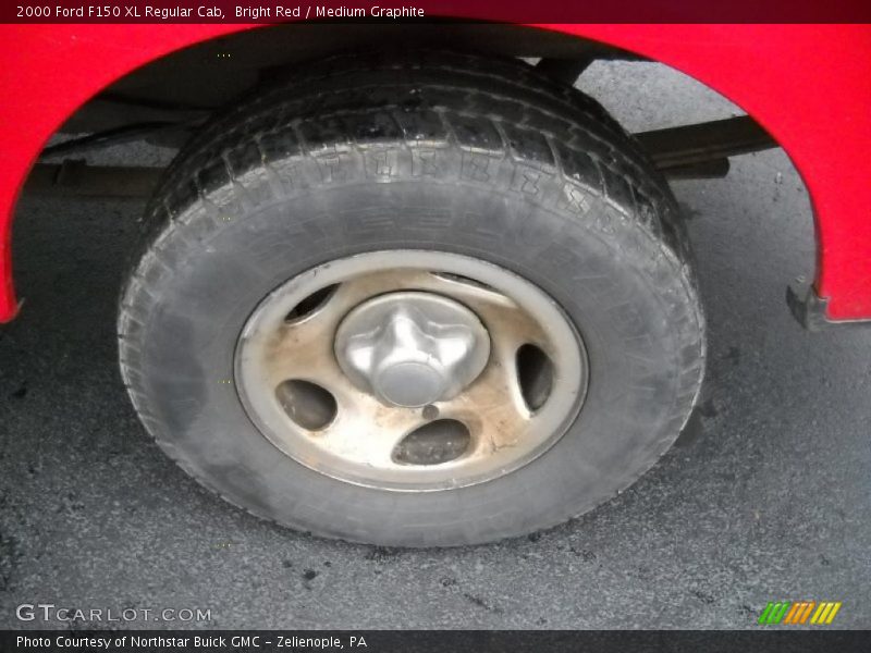 Bright Red / Medium Graphite 2000 Ford F150 XL Regular Cab