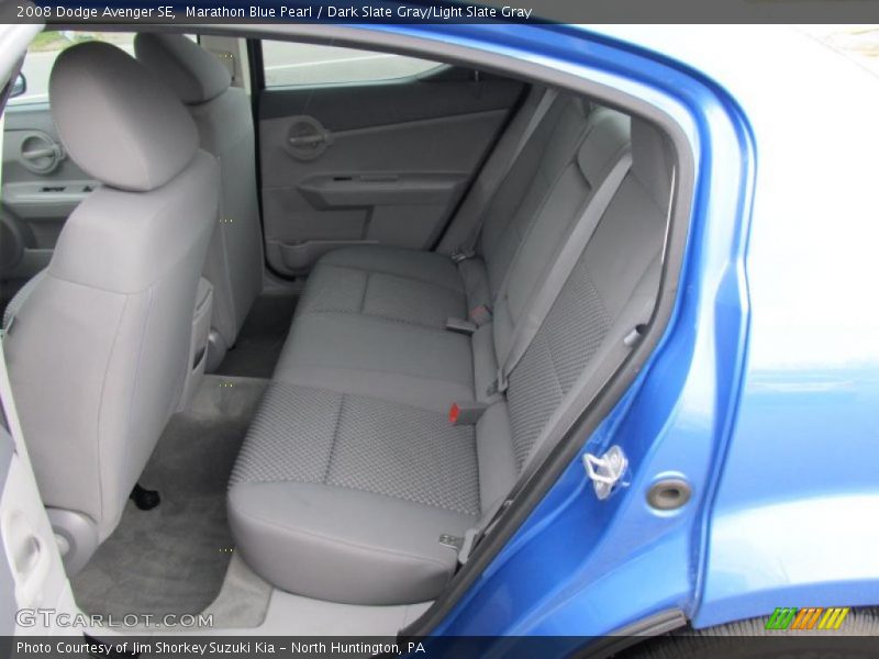 Marathon Blue Pearl / Dark Slate Gray/Light Slate Gray 2008 Dodge Avenger SE
