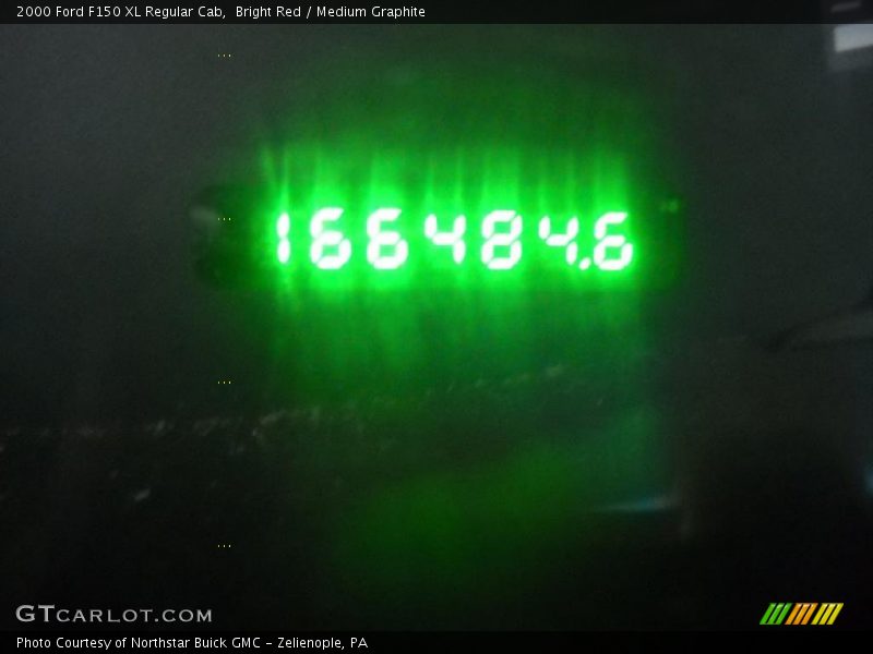 Bright Red / Medium Graphite 2000 Ford F150 XL Regular Cab