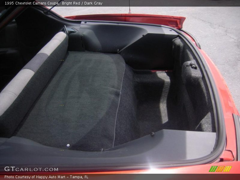 Bright Red / Dark Gray 1995 Chevrolet Camaro Coupe