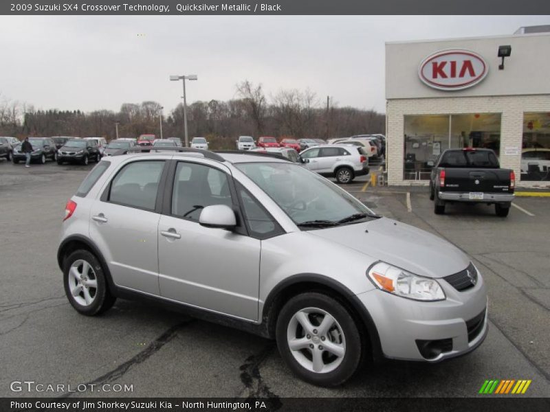 Front 3/4 View of 2009 SX4 Crossover Technology