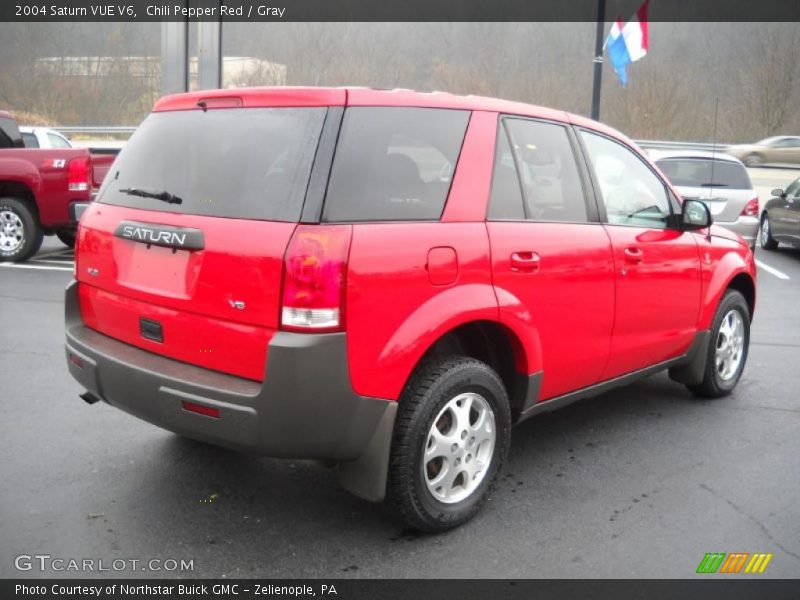 Chili Pepper Red / Gray 2004 Saturn VUE V6