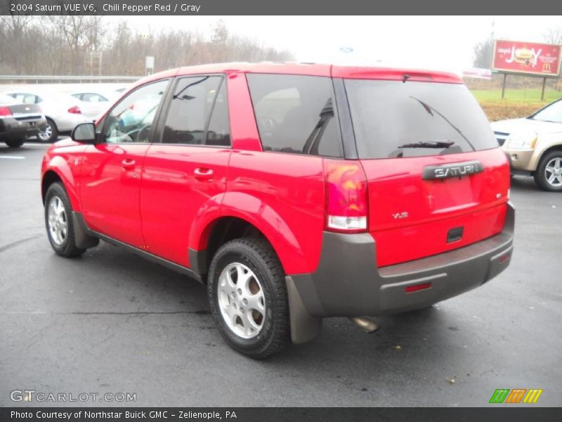Chili Pepper Red / Gray 2004 Saturn VUE V6