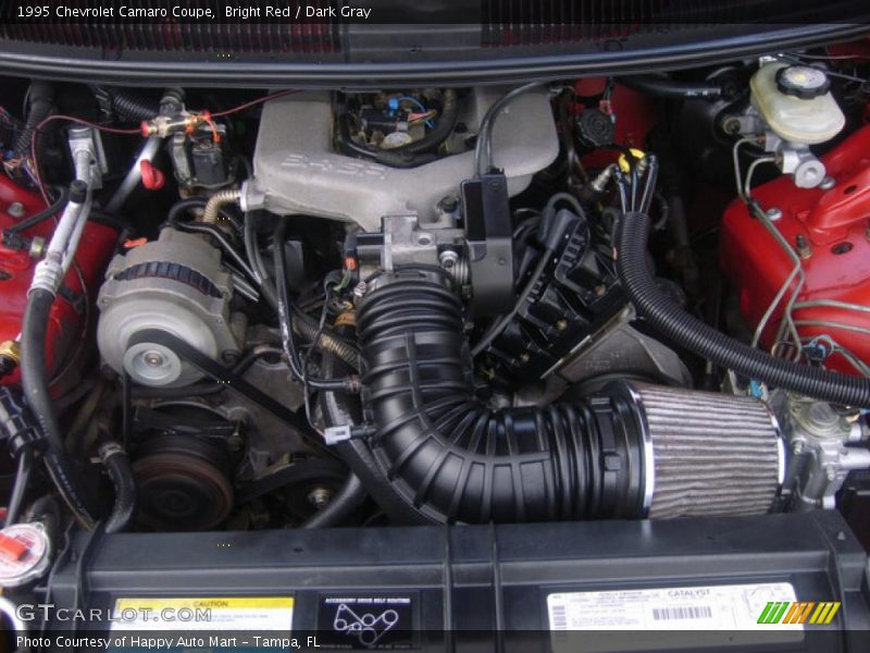 Bright Red / Dark Gray 1995 Chevrolet Camaro Coupe