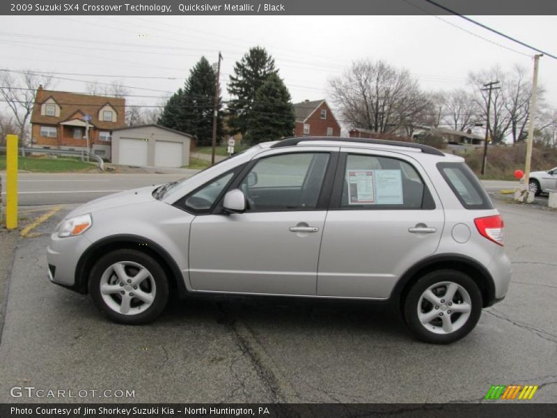  2009 SX4 Crossover Technology Quicksilver Metallic