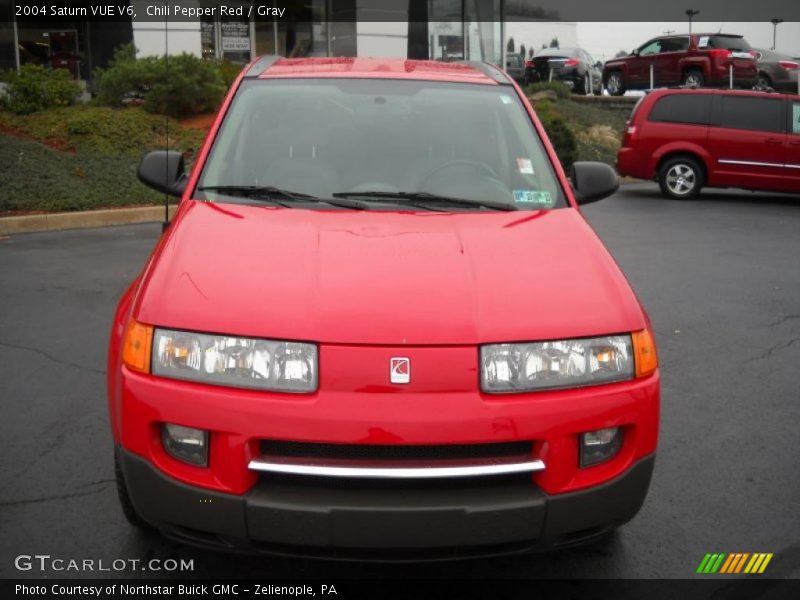 Chili Pepper Red / Gray 2004 Saturn VUE V6