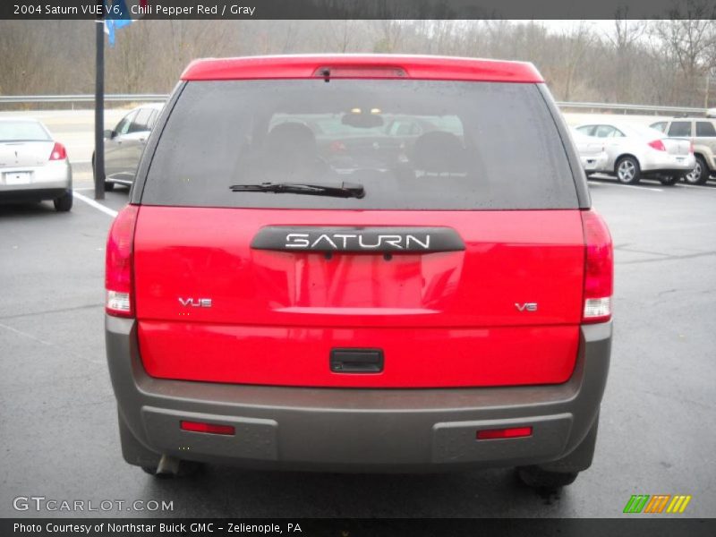 Chili Pepper Red / Gray 2004 Saturn VUE V6