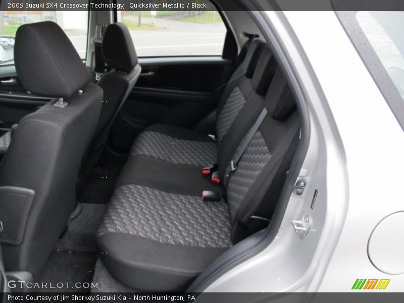 Quicksilver Metallic / Black 2009 Suzuki SX4 Crossover Technology