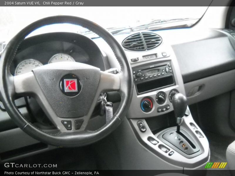 Chili Pepper Red / Gray 2004 Saturn VUE V6