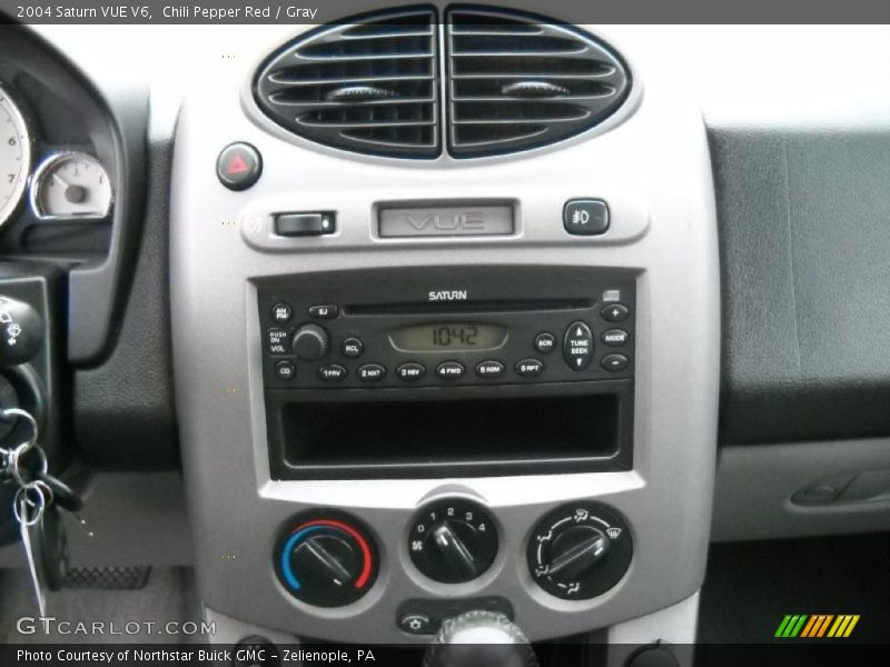 Chili Pepper Red / Gray 2004 Saturn VUE V6