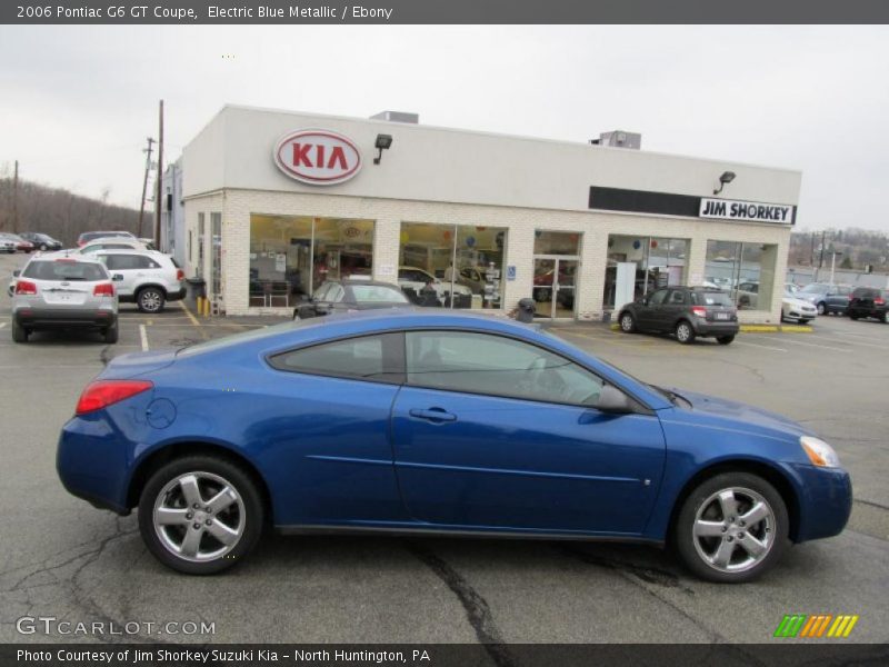 Electric Blue Metallic / Ebony 2006 Pontiac G6 GT Coupe