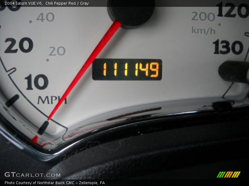 Chili Pepper Red / Gray 2004 Saturn VUE V6