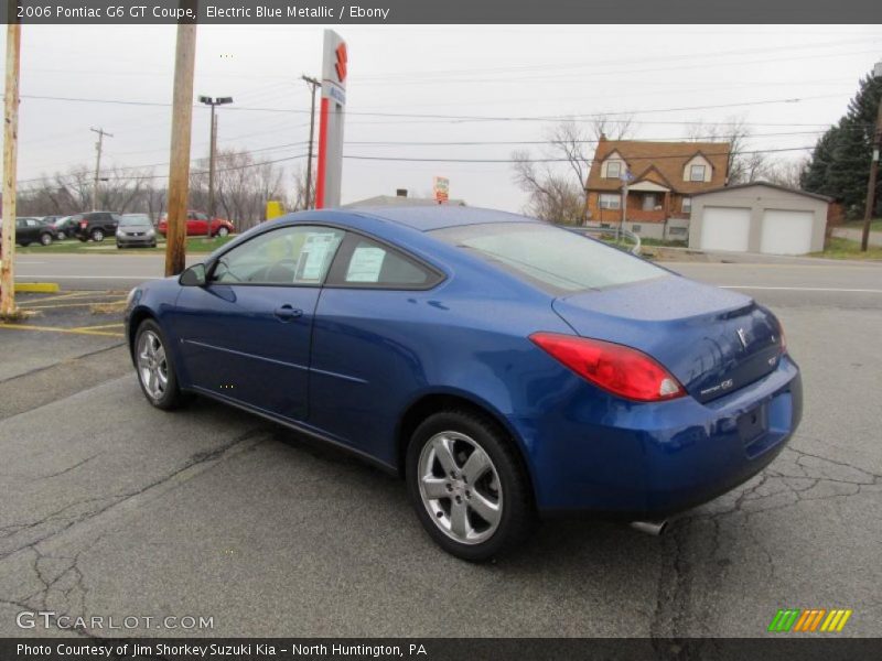 Electric Blue Metallic / Ebony 2006 Pontiac G6 GT Coupe