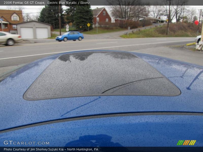 Electric Blue Metallic / Ebony 2006 Pontiac G6 GT Coupe