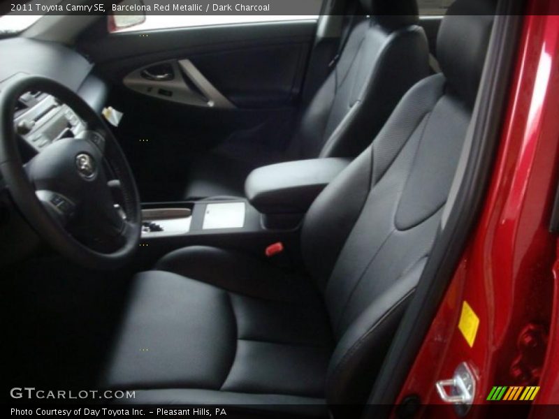 Barcelona Red Metallic / Dark Charcoal 2011 Toyota Camry SE