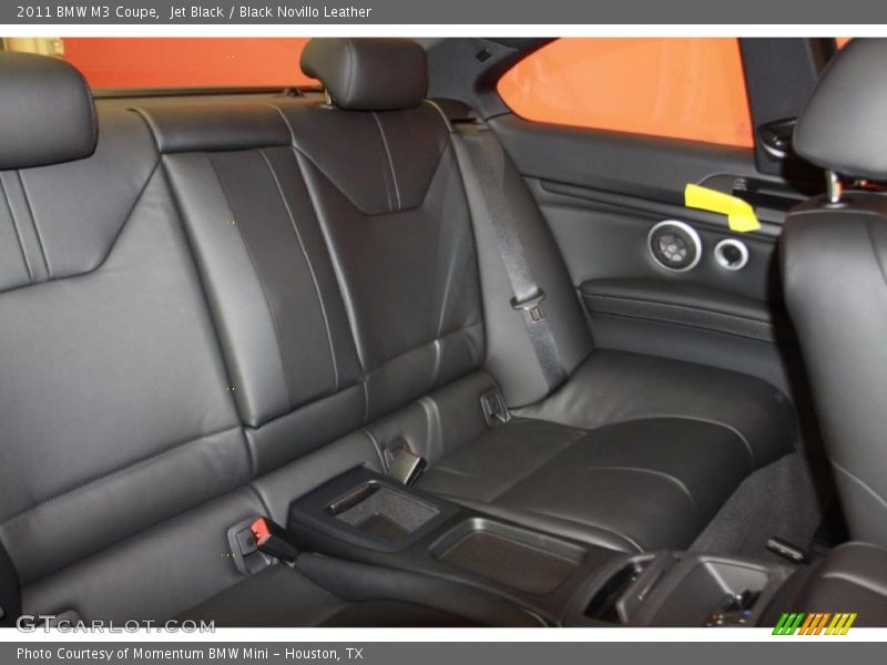 Jet Black / Black Novillo Leather 2011 BMW M3 Coupe